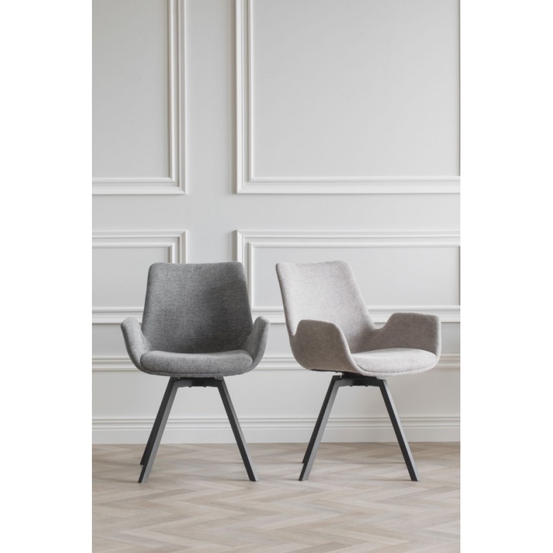 RO Norwell Arm Chair Grey/Black